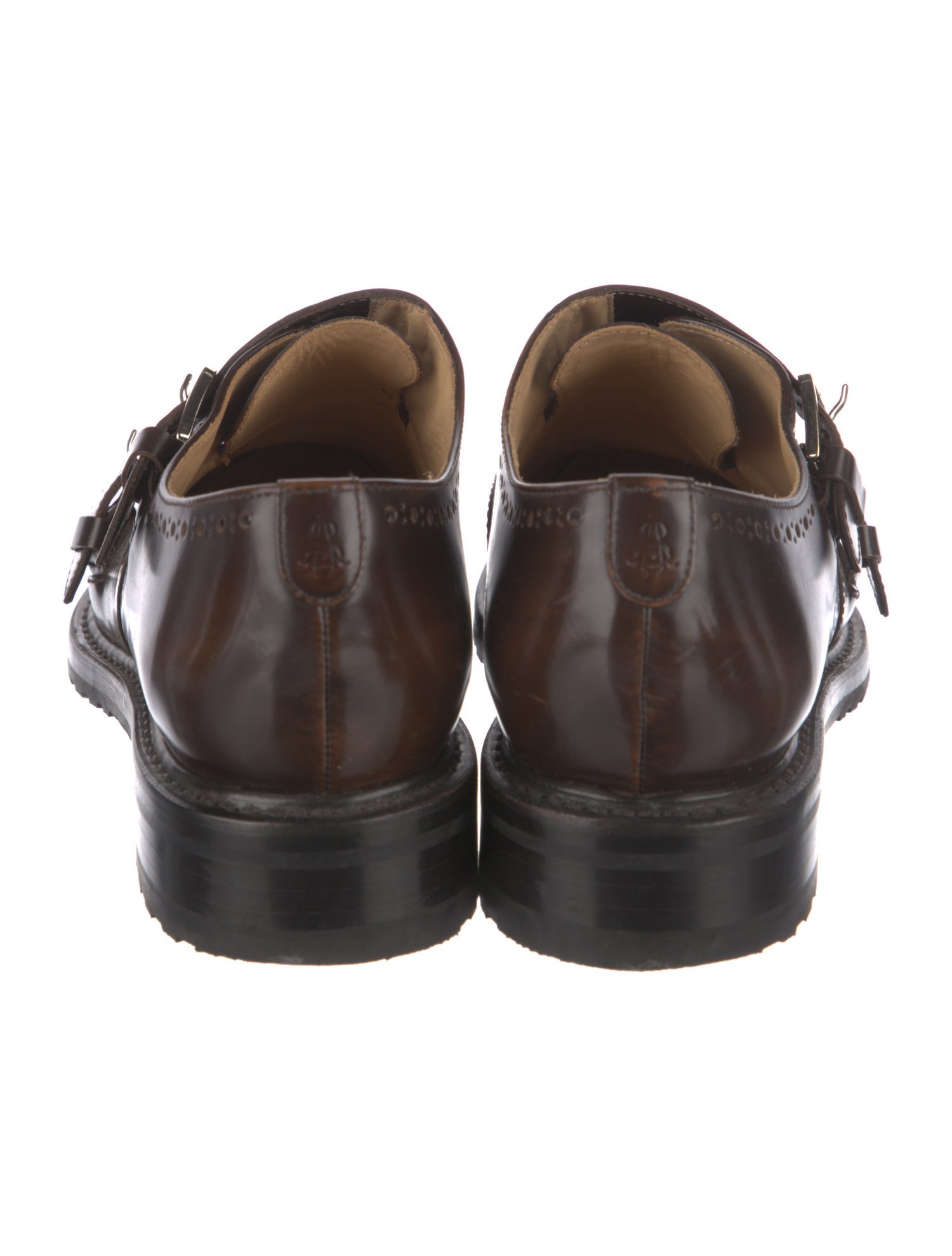 The Office of Angela Scott Leather Oxfords